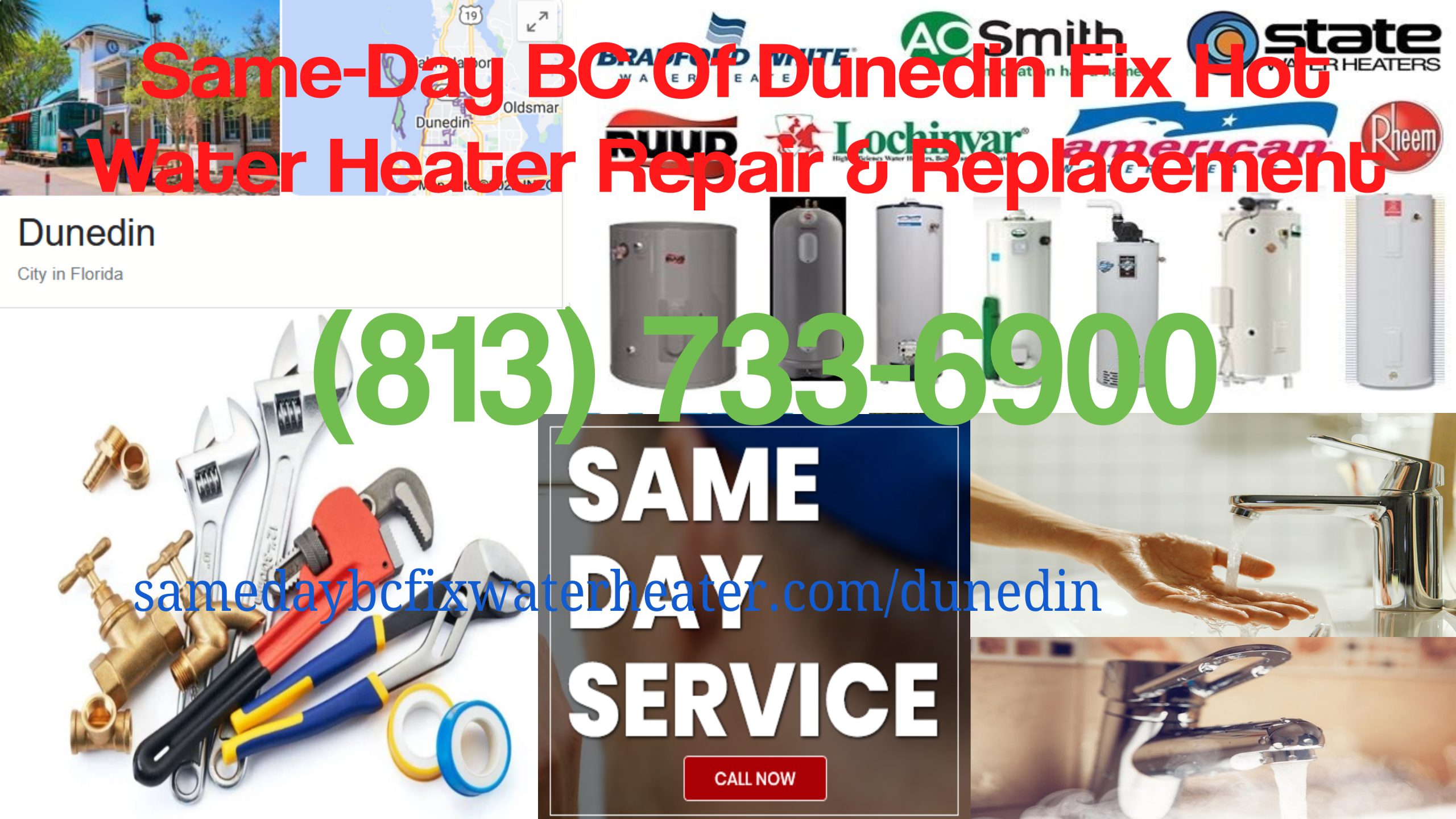 Best Hot Water Heater Repair in Dunedin, FL SameDay Replacement Service