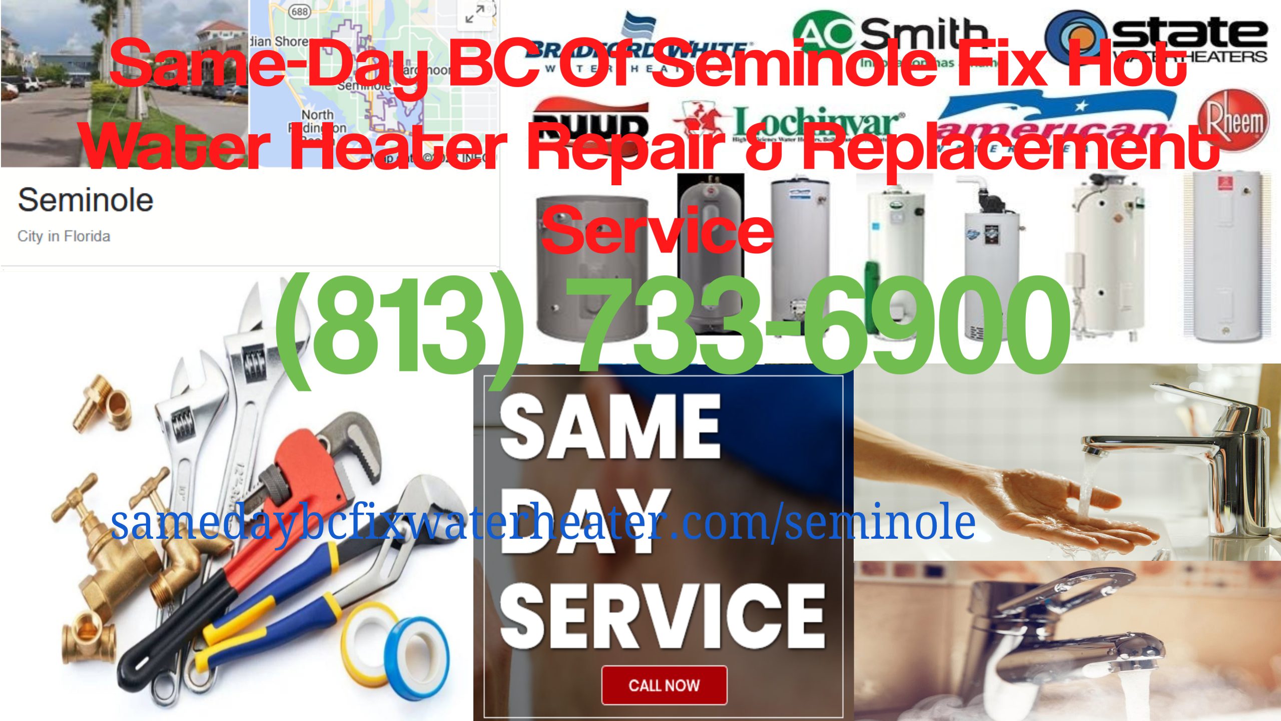 Best Hot Water Heater Repair in Seminole, FL SameDay Replacement Service Near Me