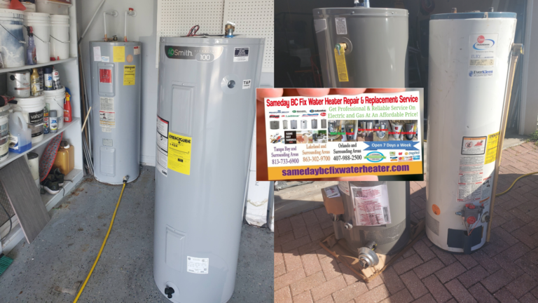 Electric and gas water heater install, replacement or change out service near me who open on sunday