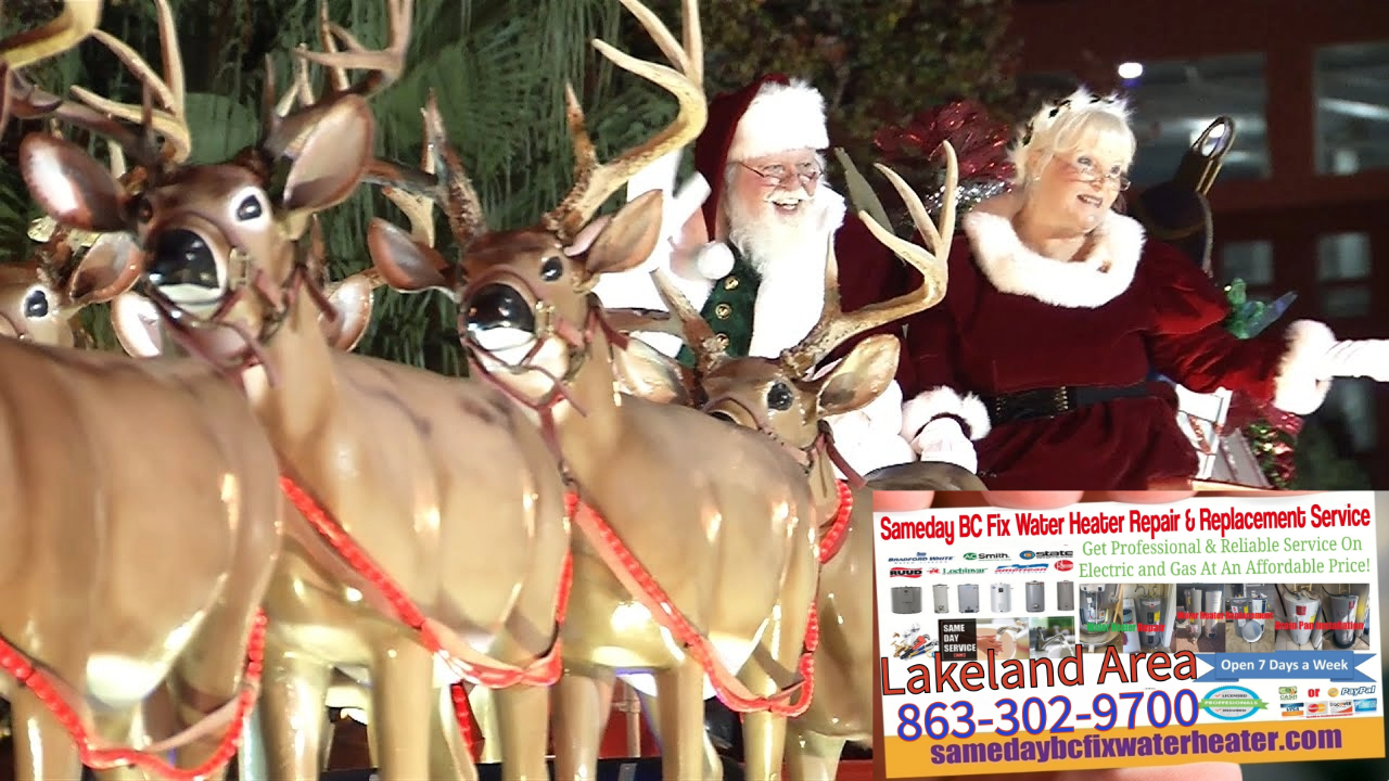 Lakeland Christmas Parade Thing To Do in Polk County, Florida Sameday BC Fix Hot Water Heater Repair