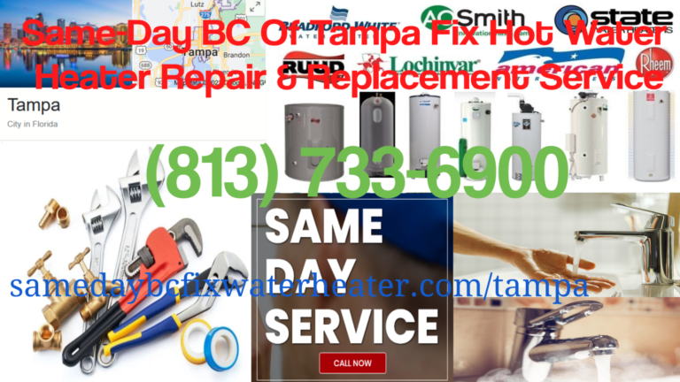 water heaters repair and replacement in tampa fl near me